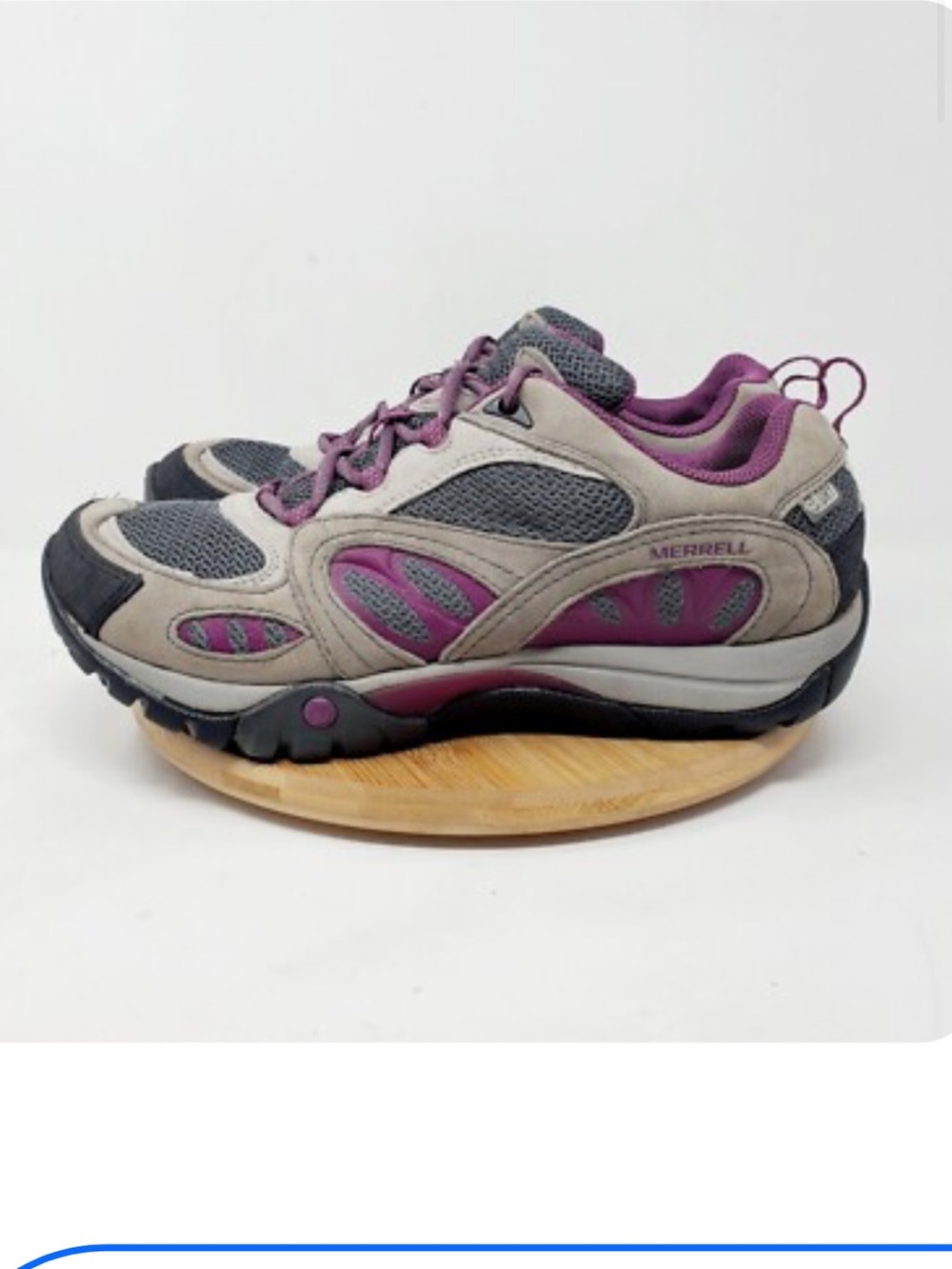 Merrell Women’s Gray & Purple Trail Running Shoes